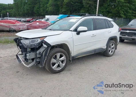 2019 Toyota Rav4 Hybrid Limited из США, поврежденный, VIN 2T3DWRFV9KW032824